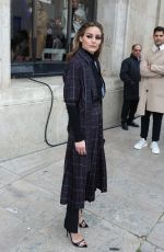OLIVIA PALERMO Arrives at Elie Saab Womenswear Fall/Winter 2023-2024 Show at Paris Fashion Week 03/04/2023