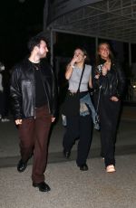 OLIVIA RODRIGO and TATE MCRAE Arrives at SZA