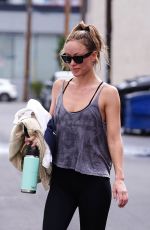 OLIVIA WILDE Arrives at a Gym in Studio City 03/30/2023