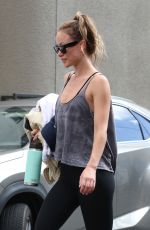 OLIVIA WILDE Arrives at a Gym in Studio City 03/30/2023