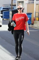 OLIVIA WILDE Leaves a Gym in Studio City 03/07/2023