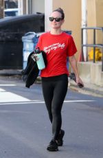 OLIVIA WILDE Leaves a Gym in Studio City 03/07/2023