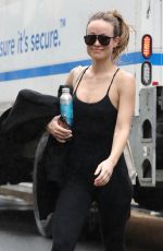 OLIVIA WILDE Leaves a Gym on Her 39th Birthday in Los Angeles 03/10/2023