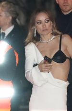 OLIVIA WILDE Leaves Vanity Fair Oscar Party in Beverly Hills 03/12/2023