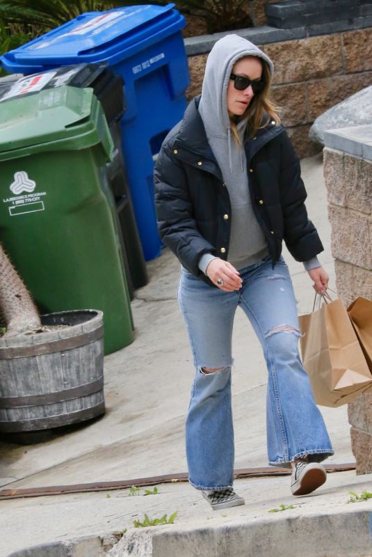 OLIVIA WILDE Out and About in Los Angeles 03/05/2023