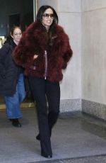 PADMA LAKSHMI Arrives at Today Show in New York 03/07/2023