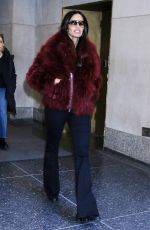 PADMA LAKSHMI Arrives at Today Show in New York 03/07/2023