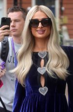 PARIS HILTON Arrives at BBC Studios in London 03/16/2023