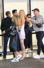 PARIS HILTON Arrives at Versace Show at Pacific Design Center in West Hollywood 03/09/2023