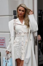 PARIS HILTON Heading to Jimmy Fallon in New York 03/13/2023