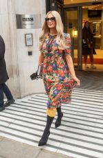 PARIS HILTON Leaves BBC Radio 2 Studios in London 03/16/2023