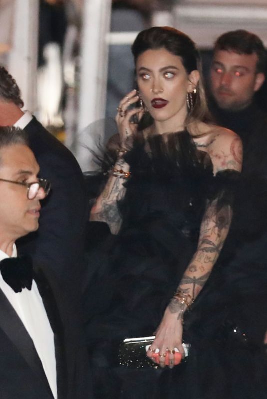 PARIS JACKSON Leaves Vanity Fair Oscar Party in Beverly Hills 03/12/2023