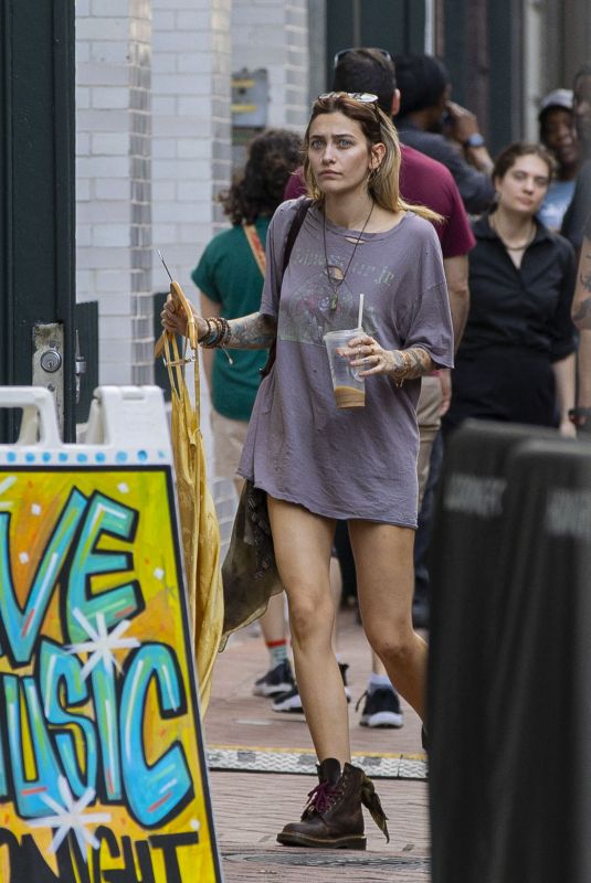 PARIS JACKSON Out Shopping in New Orleans 03/02/2023