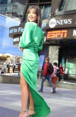 PEYTON ELIZABETH LEE Arrives at Good Morning America in New York 03/27/2023