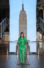 PEYTON ELIZABETH LEE Visits Empire State Building in New York 03/27/2023