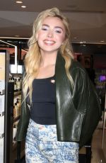 PEYTON LIST at Meet-and-greet for Her New Makeup Brand Pley Beauty at Macy