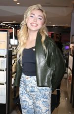 PEYTON LIST at Meet-and-greet for Her New Makeup Brand Pley Beauty at Macy
