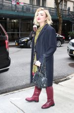 PEYTON LIST Leaves Tamron Hall Show in New York 03/16/2023
