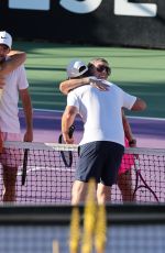 PINK and Robin Thicke Play a Celebrity Doubles Match for Charity in La Quinta 03/07/2023