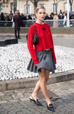 PIXIE GELDOF at Miu Miu Womenswear Fall/Winter 2023-2024 Show at Paris Fashion Week 03/06/2023