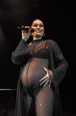 Preganant JESSIE J Performs at Shepherd