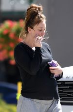 Pregnant KALEY CUOCO Leaves Helen