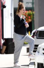 Pregnant KALEY CUOCO Leaves Helen