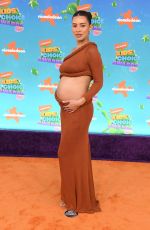 Pregnant MONTANA BROWN at 2023 Nickelodeon