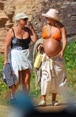 Pregnant RENEE BARGH in Bikini at a Beach in Sydney 03/18/2023