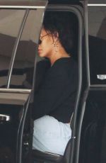 Pregnant RIHANNA Out with Her Security Guard in Beverly Hills 03/18/2023