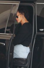 Pregnant RIHANNA Out with Her Security Guard in Beverly Hills 03/18/2023