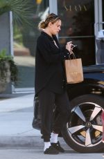 Pregnant RUMER WILLIS Leaves Surya Spa in Santa Monica 03/02/2023