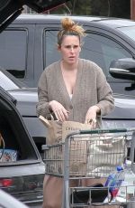 Pregnant RUMER WILLIS Out Shopping for Groceries at Erewhon 03/05/2023