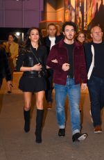 PRIYANKA CHOPRA and DANIELLE JONAS Leaves Bar Centrale Restaurant at Times Square in New York 03/19/2023