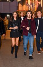 PRIYANKA CHOPRA and DANIELLE JONAS Leaves Bar Centrale Restaurant at Times Square in New York 03/19/2023