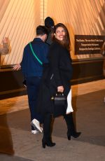 PRIYANKA CHOPRA and DANIELLE JONAS Leaves Bar Centrale Restaurant at Times Square in New York 03/19/2023