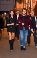 PRIYANKA CHOPRA and DANIELLE JONAS Leaves Bar Centrale Restaurant at Times Square in New York 03/19/2023