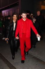 PRIYANKA CHOPRA and Nick Jonas Leaves Marquis Theater in Times Square in New York 03/17/2023