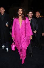PRIYANKA CHOPRA Arrives at Valentino Womenswear Fall/winter 2023-2024 Show at Paris Fashion Week 03/05/2023