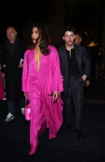 PRIYANKA CHOPRA Arrives at Valentino Womenswear Fall/winter 2023-2024 Show at Paris Fashion Week 03/05/2023