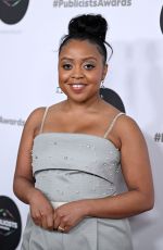 QUINTA BRIUNSON at International Cinematographers Guild Publicists Awards in Beverly Hills 03/10/2023