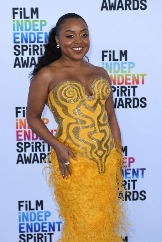 QUINTA BRUNSON at 2023 Film Independent Spirit Awards in Santa Monica 03/04/2023