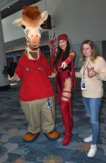 RACHEL PIZZOLATO at Wondercon 2023 at Anaheim Convention Center 03/25/2023