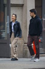 RACHEL ZEGLER and D.J. Cotrona Out in New York 03/23/2023