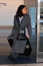 RACHEL ZEGLER Arrives at JFK Airport in New York 03/08/2023