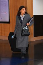 RACHEL ZEGLER Arrives at JFK Airport in New York 03/08/2023