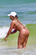 RAFAELLA SANTON in Bikini at Barra da Tijuca Beach 03/11/2023