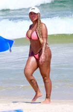 RAFAELLA SANTON in Bikini at Barra da Tijuca Beach 03/11/2023