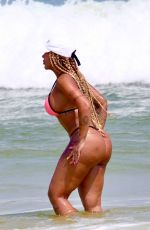 RAFAELLA SANTON in Bikini at Barra da Tijuca Beach 03/11/2023