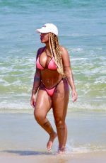 RAFAELLA SANTON in Bikini at Barra da Tijuca Beach 03/11/2023